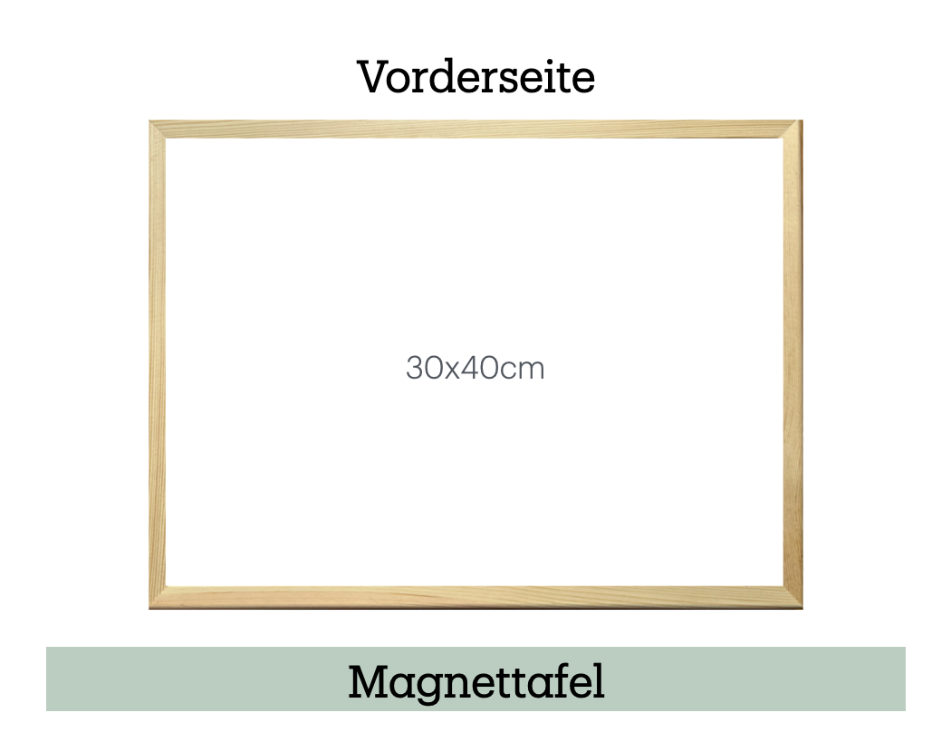 Magnettafel-Set mit 18 Fotomagneten