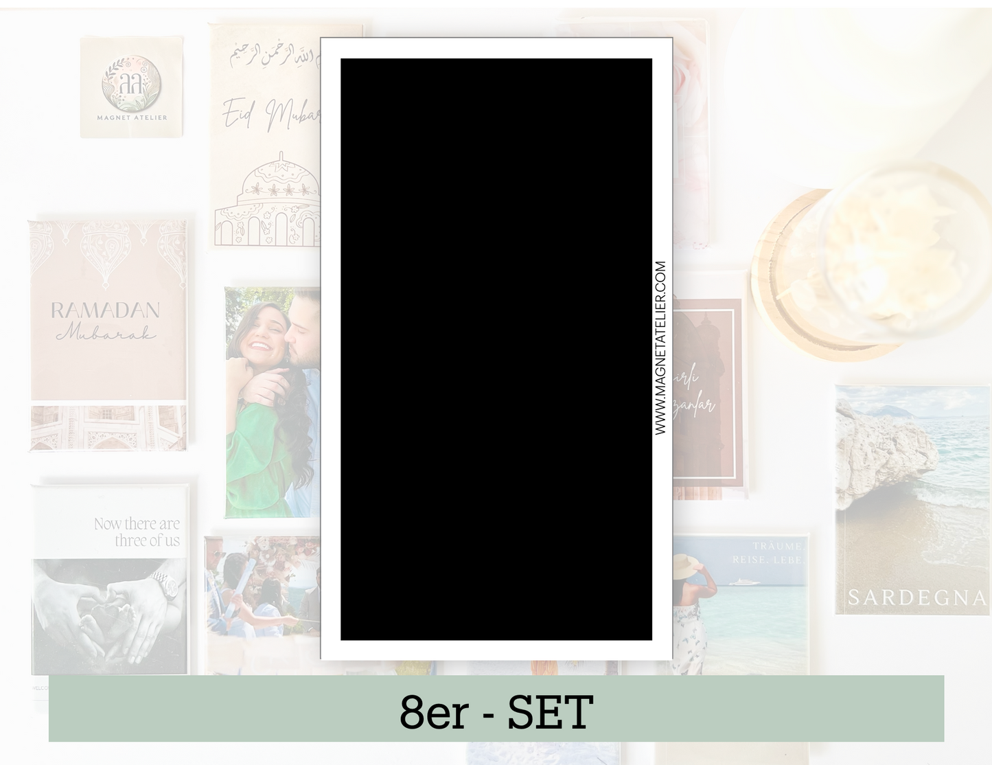8er-Set – Deine Magnetgalerie für noch mehr Lieblingsmomente