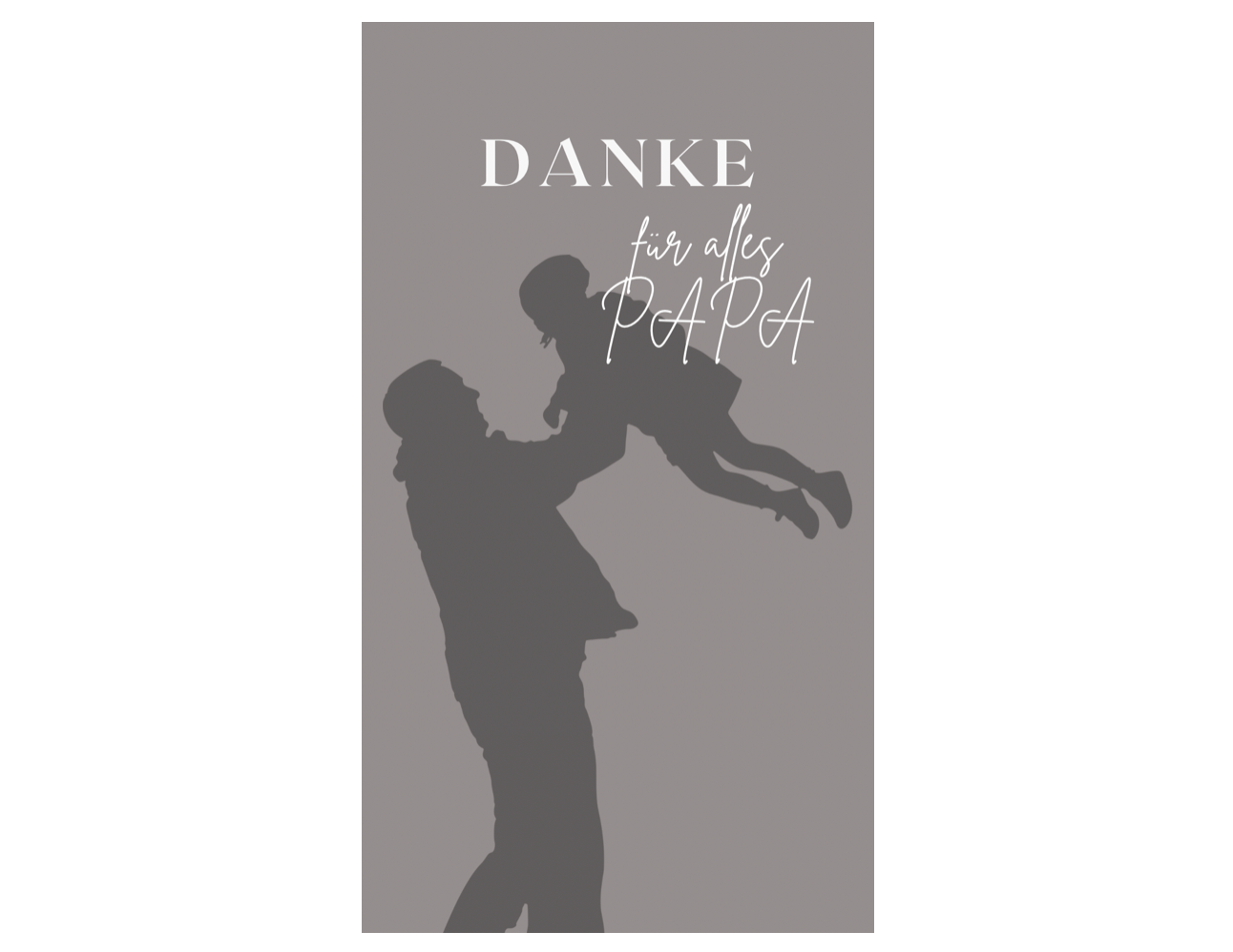 Danke für alles Papa - Fotomagnet